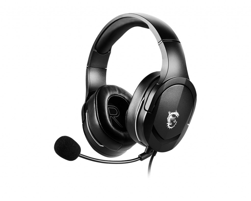 MSI Immerse GH20 Kablolu Mikrofonlu Kulak Üstü Oyuncu Kulaklığı